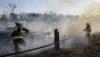Pożar 20 arów traw w Jędrzychowie