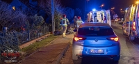 Zdarzenie drogowe w Sobinie - Dwie osoby ciężko ranne